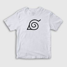 Presmono Konoha Anime Naruto Kırmızı Unisex T-shirt