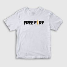 Presmono Logo Free Fire Beyaz Unisex T-shirt
