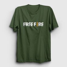 Presmono Logo Free Fire Kırmızı Unisex T-Shirt