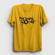 Presmono Logo My Chemical Romance Beyaz Unisex T-shirt