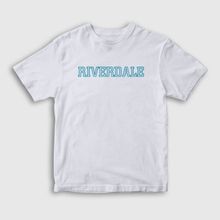 Presmono Logo Riverdale Beyaz Unisex T-shirt