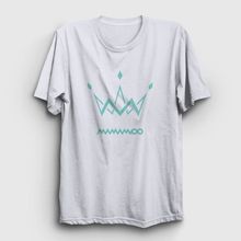 Presmono Logo V2 K-Pop Mamamoo Beyaz Unisex T-shirt