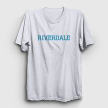 Presmono Logo V2 Riverdale Beyaz Unisex T-shirt
