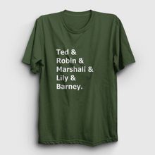 Presmono Names How I Met Your Mother Haki Unisex T-Shirt