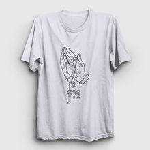 Presmono Pray Panic At the Disco Beyaz Unisex T-Shirt