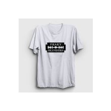 Presmono Razor Blade Peaky Blinders Beyaz Unisex T-shirt