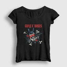 Presmono Revolvers Guns N' Roses Kadın T-shirt