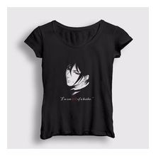 Presmono Sebastian Anime Kuroshitsuji Kadın T-shirt