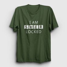Presmono Sherlocked Sherlock Holmes Haki Unisex T-Shirt