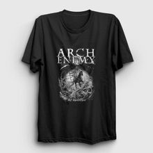 Presmono Siyah Apocalypse Arch Enemy Kadın T-Shirt