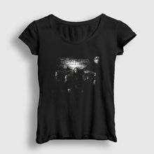 Presmono Siyah Linings Dream Theater Kadın T-Shirt