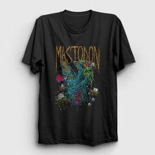 Presmono Siyah Monster Mastodon Unisex T-Shirt