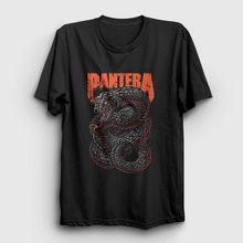 Presmono Snake Pantera Siyah Unisex T-shirt