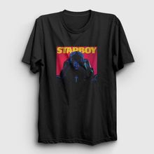Presmono Starboy Cover The Weeknd Kırmızı Unisex T-Shirt