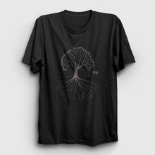Presmono Tree Gojira Siyah Unisex T-Shirt