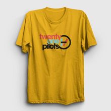 Presmono Twenty One Pilots Sarı Unisex T-Shirt