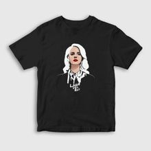 Presmono Unisex Çocuk Ldr Lana Del Rey Siyah T-Shirt