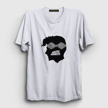 Presmono Unisex Head Arctic Monkeys Beyaz T-Shirt