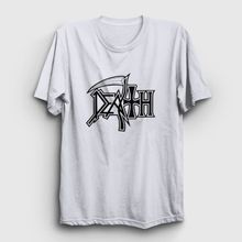 Presmono Unisex Logo Death Siyah T-Shirt