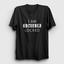 Presmono Unisex Sherlocked Sherlock Holmes Siyah T-Shirt
