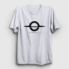 Presmono Wormhole Film Interstellar Beyaz Unisex T-shirt