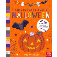 Press Out and Decorate: Halloween - Nosy Crow Yayınları