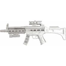 Prestij Oyuncak FAB MP60 57 cm Dürbünlü Pilli Tüfek