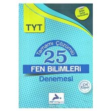 PRF Paraf Yayınları TYT Fen Bilimleri Video Çözümlü 25 Deneme