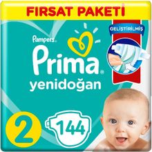 Prima Aktif Bebek No:2 Mini 144 Adet Bebek Bezi