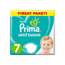 Prima Aktif Bebek No:7 XXLarge 30 Adet Bebek Bezi