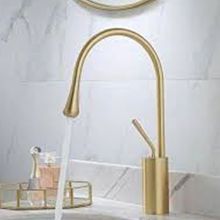 Prima Altın Minimal Mid Lavabo Bataryası