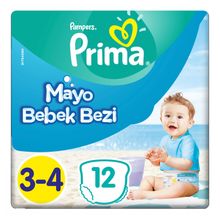Prima Mayo No:3-4 12 Adet Bebek Bezi