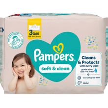 Prima Pampers Soft Clean 18x60 1080 Yaprak Islak Havlu Mendil