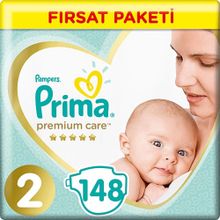 Prima Premium Care No:2 Mini 148 Adet Bebek Bezi