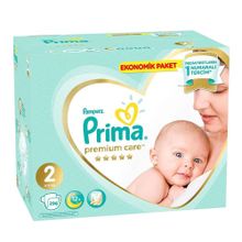 Prima Premium Care No:2 Mini 296 Adet Bebek Bezi