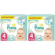 Prima Premium Care No:4 Maxi 172 Adet Bebek Bezi