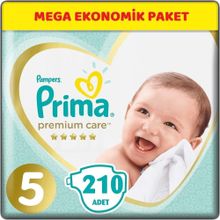 Prima Premium Care No:5 Junior 210 Adet Bebek Bezi