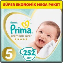 Prima Premium Care No:5 Junior 252 Adet Bebek Bezi