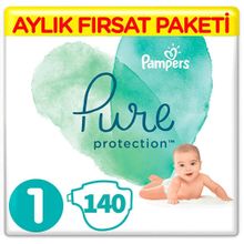 Prima Pure No:1 Yenidoğan 140 Adet Bebek Bezi