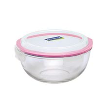 Primanova Glasslock 4000 ml Yuvarlak Cam Saklama Kabı