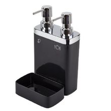 Primanova M-E10-06 Siyah Sıvı Sabunluk