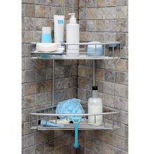 Primanova M-N31-30 2'li Mat Eloksal Paloma Alu Banyo Rafı