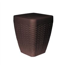 Primanova Rattan Kahverengi Çöp Kovası