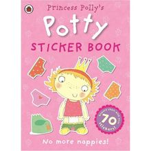 Princess Pollys Potty Sticker Activity Book - Ladybird