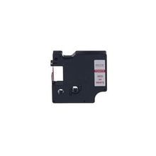 Printpen Dymo D1 40915 9 mm 7 m Beyaz Etikete Kırmızı Etiket