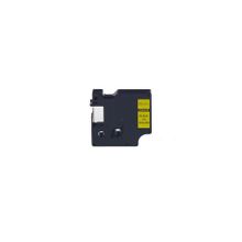 Printpen Dymo D1 40918 9 mm 7 m Sarı Etikete Siyah Etiket