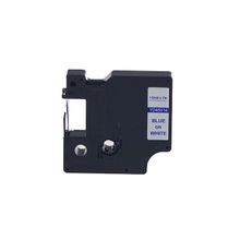 Printpen Dymo D1 45014 12 mm 7 m Beyaz Etikete Mavi Etiket