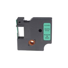 Printpen Dymo D1 45019 12 mm 7 m Yeşil Etikete Siyah Etiket