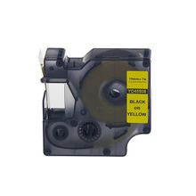 Printpen Dymo D1 45808 19 mm 7 m Sarı Etikete Siyah Etiket