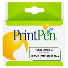 Printpen HP C2P23AE 934XL Siyah Muadil Mürekkep Kartuş